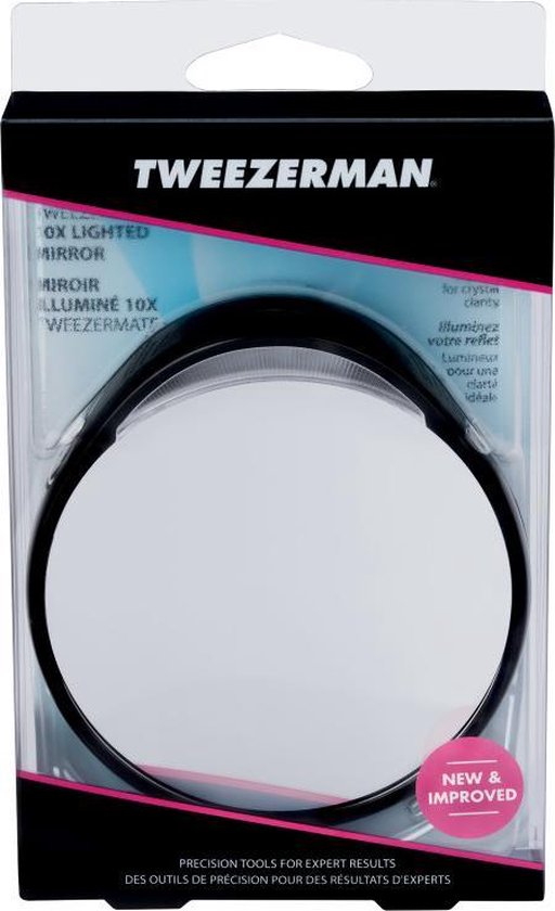 Tweezerman - 10x Vergrotende Spiegel met Licht | bol.com