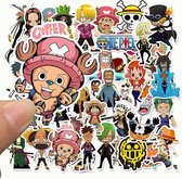 One Piece Stickers - Laptop Stickers - Stickers Volwassenen - Anime - Manga - 50st