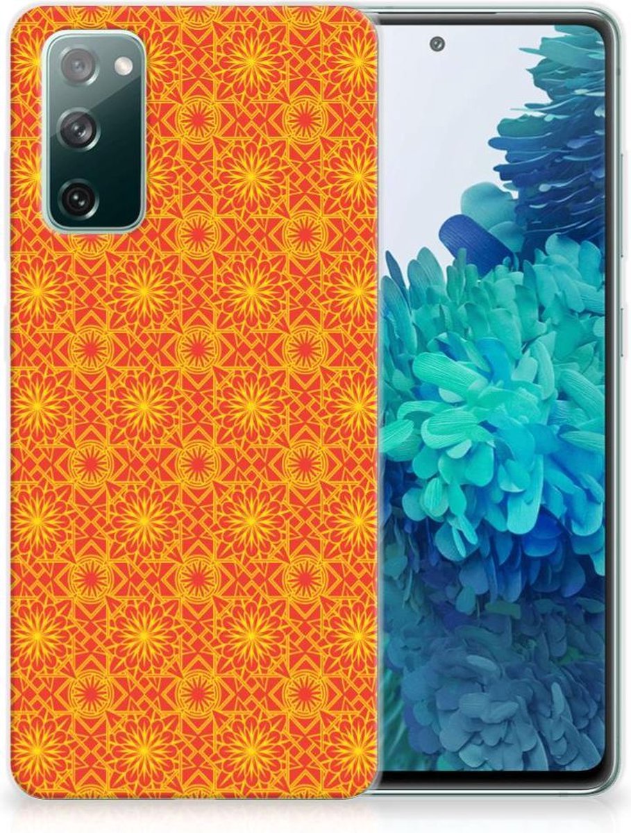 Samsung Galaxy S20 FE TPU bumper Batik Oranje