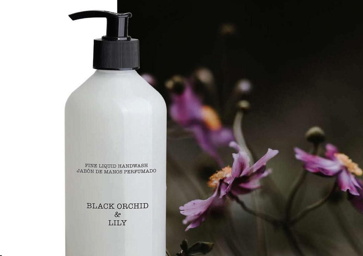 Cereria Mollà 1899 Fine Liquid Handwash Bodywash Zachte zeep 500ml Black Orchid & Lily