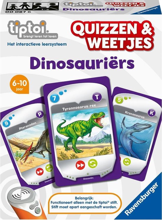 Afbeelding van het spel tiptoi® Quizzen & Weetjes Dinosauriers