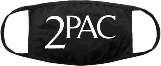 Masque Tupac Logo Zwart