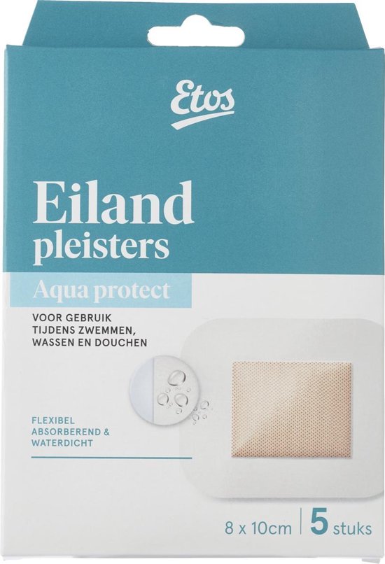 Etos Eilandpleisters water afstotend - 30 (6 x 5 pleisters) | bol.com