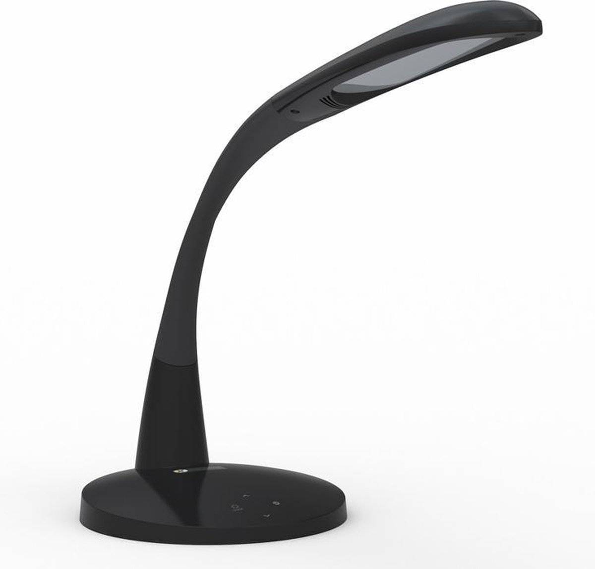 Stella Bureaulamp LED Dimbaar - Tafellamp Slaapkamer - Leeslamp - Daglichtlamp - Handwerklamp - Hobbylamp - Flexibele arm - Zwart