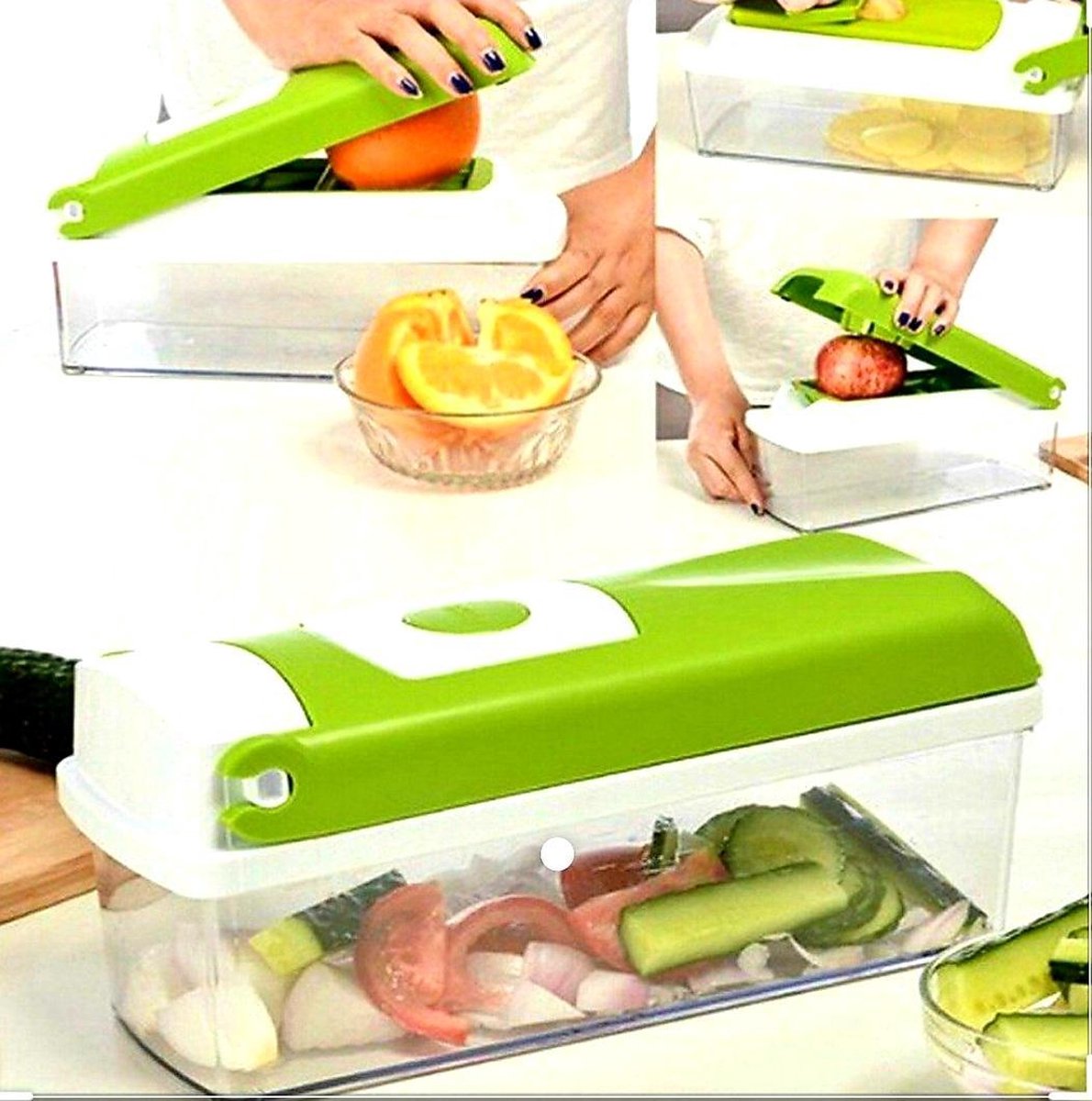 Genius nicer dicer smart groente - Keukensnijders