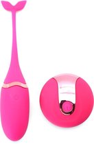 Vibration Egg De Luxe Paars - Sensationeel gevoel - 10 trilstanden - Elegante vorm - Vibrator ei met afstandbediening - Stimulerend voor vrouwen - Draadloos - USB poort - Stimulerend voor clitoris - Stimulerend voor G-spot