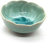 Schaaltje - Kommetje Turquoise 10 cm | set van 4 stuks