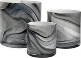 celtic cilinder marble 9x9 - 2 stuks