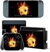 Cartes - skin de console Nintendo Switch - 1 skin de console et 2 skins de contrôleur