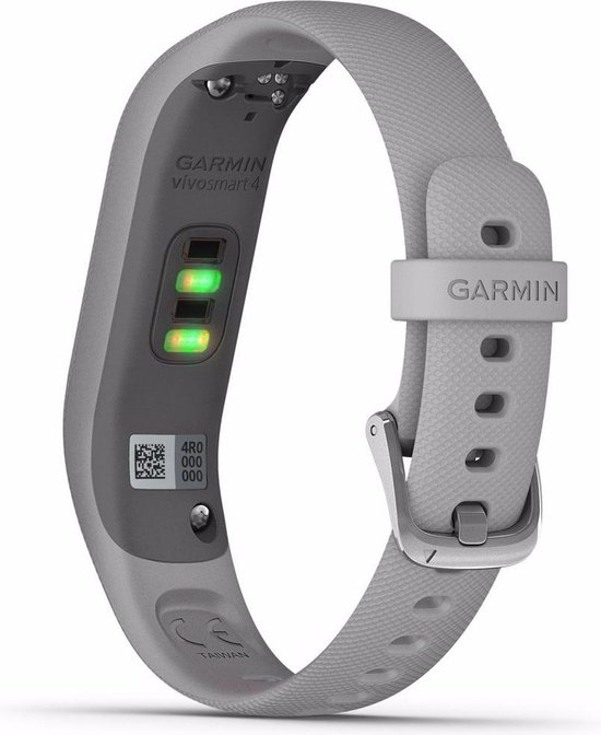 Garmin Vívosmart 4 Activity Tracker S/M - Slank Design - Fitness Tracker met GPS Functie - Grijs/Zilver - Garmin
