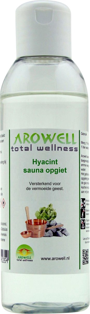 Arowell - Hyacint sauna opgiet saunageur opgietconcentraat - 100 ml