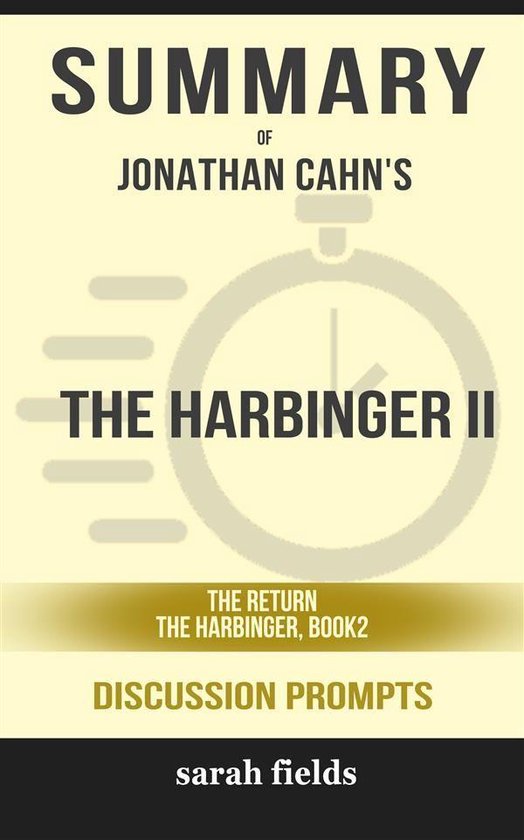 The Harbinger II: The Return (The Harbinger, Book 2) by Jona ... - cover