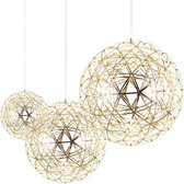 Moderne Creatieve Vuurwerk Hanger Licht Bar Led Rvs Bal Opknoping Lamp Voor Koffie Cafe Restaurant Lamparas Glans Deco