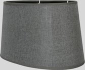 Ovale Lampenkap 26 cm in de kleur Grijs