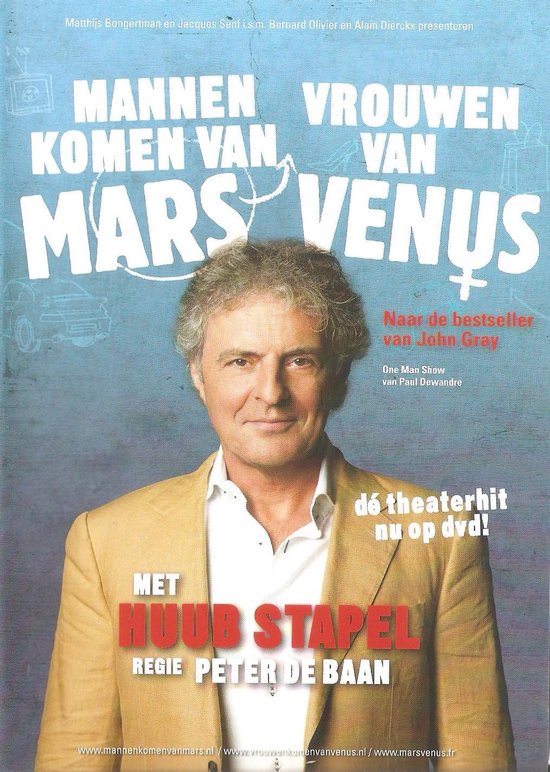 Mannen komen van Mars, Vrouwen van Venus (Dvd), Huub Stapel | Dvd's |  bol.com
