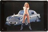 Wandbord - James Bond Aston Martin