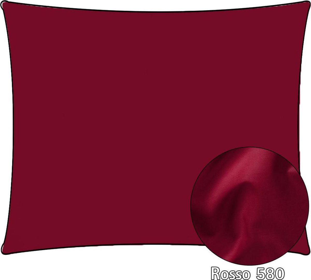 Dommelin Kussensloop Katoen Percal 200 counts Rosso 60x70 (2 stuks)