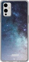 6F hoesje - geschikt voor OnePlus 9 -  Transparant TPU Case - Milky Way #ffffff