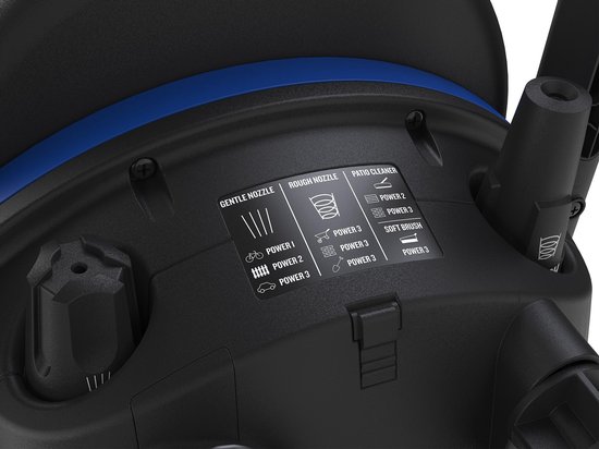 NILFISK CORE 140 POWER CONTROL PCA HOGEDRUKREINIGER 140 BAR SLANGHASPEL TERRASREINIGER WASBORSTEL REGELBARE WERKDRUK 5 JAAR GARANTIE van Nilfisk — afbeelding 5