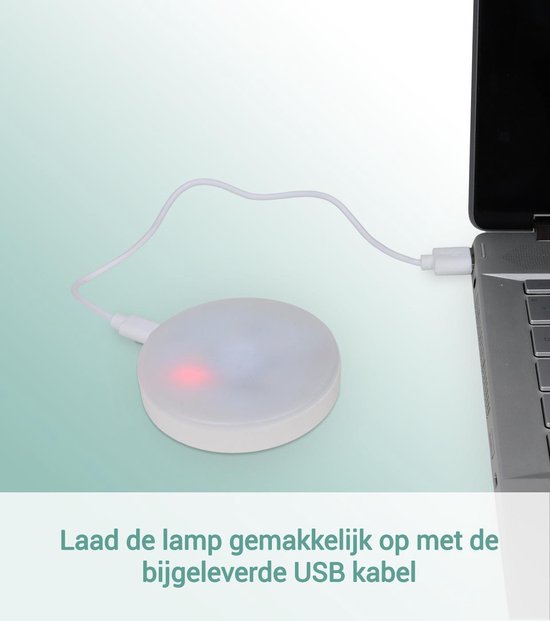 HBKS Oplaadbare Wandlamp Muurlamp Lamp Wandlamp Binnen