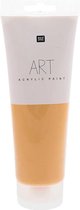 Rico Design ART Series - Okergeel - 100 ML - Eersteklas Acrylverf - Verf - Verf voor Kinderen en Volwassenen - Knutselen - Schilderen met Acrylverf - Hobby - DIY - Hobby en Creatief Volwassen