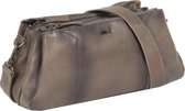Justified Bags® Pluto Flamed 3 Compartimenten Shoulderbag Grey