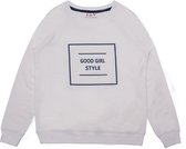 La V Good girl style sweatshirt creme 140-146