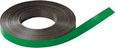 Beschrijfbare magneetband, groen 25mm, 30m/rol