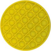 Fidget Toy pop it - Toys cube pakket speelgoed - Rond - Geel- Original Buitenkeukendeal