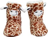 Hoog Model Giraffe Pantoffel - Gestipt - Maat 31 / 33