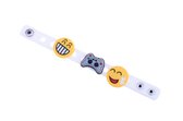 Akyol - Kinder armband controller - Smiley - Controller - Gaming - Kinderarmband - charmbandje - maak je eigen armband - siliconen armband - rubberen armband - bracelet - mode armb