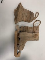 Houten decoraties om op te hangen