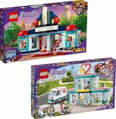 LEGO Friends Bundel - LEGO Friends 41448 Heartlake City Movie Theater + LEGO Friends 41394 Ziekenhuis