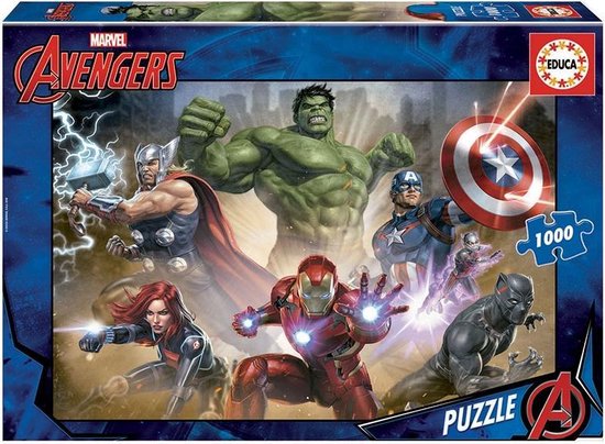 Educa The Avengers Puzzel 1000 stukjes | bol.com