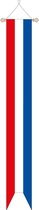 Welkomwimpel R/W/B  30x175 zwaluw spun