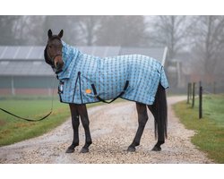 G-Horse - Paardendeken - Outdoor Regen/Winter deken - 0 gram - 155 cm - Blueberry