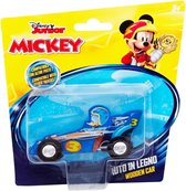 Disney Racewagen Donald Duck Junior 15 Cm Hout Blauw