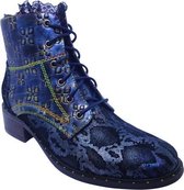 Laura Vita Korte Laars Emcmao 15 Sl68118 5B Blauw Zwart Combi