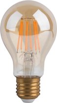 Heka Filament Vintage Led  Lamp  Smokey Peer vorm-  6W=46W  2500k Warm Wit Elektro4All