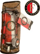 Feyenoord cadeauset - Douchegel - Potloden - Gum - Liniaal - Puntenslijper - Cadeau tip