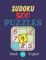 Sudoku 500 Puzzles Hard to Expert