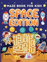 maze book for kids space edition