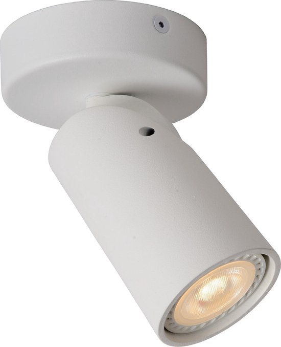Lucide XYRUS Plafondspot - LED Dim to warm - Ø 9 - GU10 - 1x5W 3000K/2200K