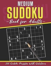 Medium Sudoku Book for Adults