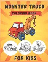 Monster Truck Coloring Book for Kids