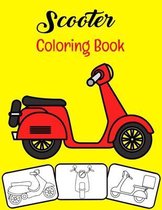 Scooter Coloring Book