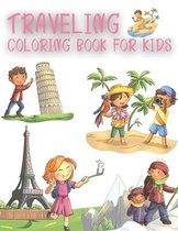 Traveling Coloring Book For Kids