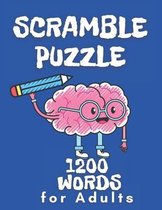 Scramble Puzzle 1200 Words for Adults