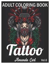 Tattoo Adult Coloring Book