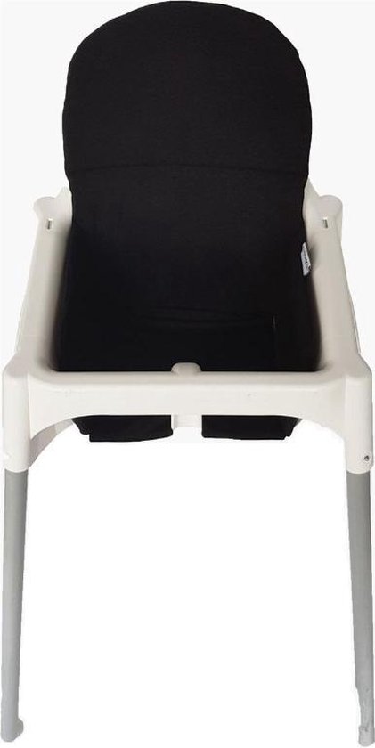 Zeug Glimmend Vergelijking Wallabiezzz Stoelkussen IKEA antilop Kinderstoel - Inleg kussen - Zwart |  bol.com